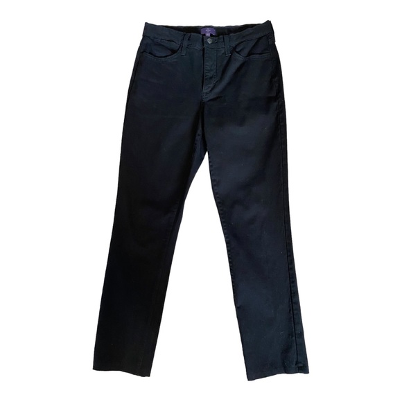 NYDJ Denim - NYDJ Jeans Lift Tuck Technology Slimming Denim Black Jeans Pants Size 6